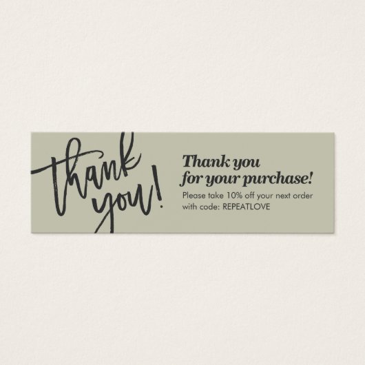 スクリエレガントプト感謝していの手書き入力 (正面)