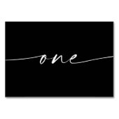 スクリエレガントミニマルプト表カード番号1 テーブルナンバー (裏面)