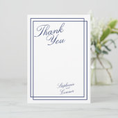 スクリエレガントモダンッミニマルトありがとう 招待状 (スタンド正面)
