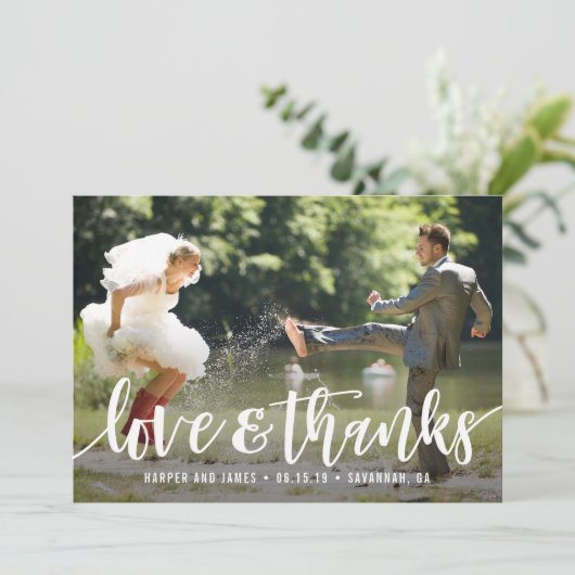 スクリファンキープトのお礼の写真カード サンキューカード (スタンド正面)