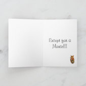 スクリプお洒落ト付きクリスマスマウス シーズンカード (内部)