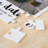 スクリプお洒落ト写真の日付を黒で保存 ジグソーパズル (側面)