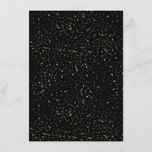 スクリプお洒落ト卒業パーティーのディナーメニュー メニュー (裏面)