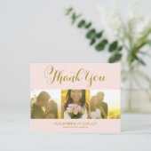 スクリプお洒落ト |さん結婚のポストカード ポストカード (スタンド正面)