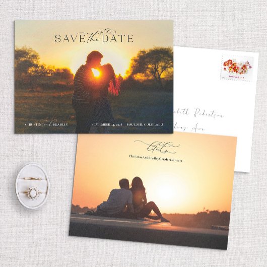 スクリプかわいらしトの種類の詳細フルフォト日付の保存 セーブザデート