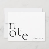 スクリプよくはしゃぐト名を使用したモーションの注記のみ ノートカード (正面)