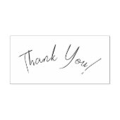 スクリプエレガントトありがとう ラバースタンプ (インプリント)