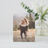 スクリプエレガントトと写真 |日付の保存 案内ポストカード (スタンド正面)