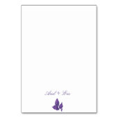 スクリプエレガントトと金ゴールド結婚の テーブルナンバー (裏面)