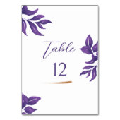 スクリプエレガントトと金ゴールド結婚の テーブルナンバー (正面)