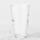 スクリプエレガントトのカスタマイズ可能な名氏記念日 タンブラーグラス (右)