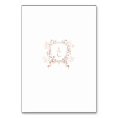 スクリプエレガントトのゲスト名のスクリプ結婚ト テーブルナンバー (裏面)