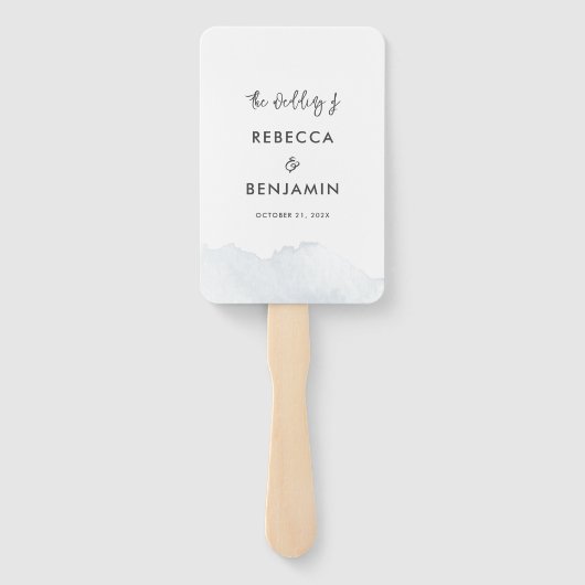 スクリプエレガントトのタイムラ結婚インとウェルカム ハンドファン (裏面)