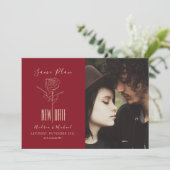 スクリプエレガントトのモダン延期結婚日時 セーブザデート (スタンド正面)