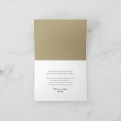 スクリプエレガントトの卒業3枚の写真を数々のスクロール サンキューカード (内部)