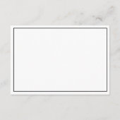 スクリプエレガントトの太さ(白黒縁ど) エンクロージャーカード (裏面)