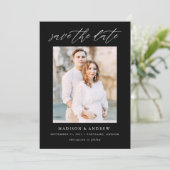 スクリプエレガントトの白黒の写真 セーブザデート (スタンド正面)