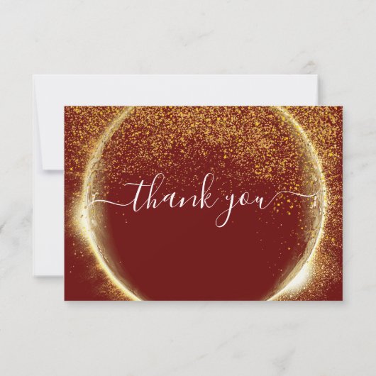 スクリプエレガントトの葬儀サンキューカード サンキューカード (裏面)