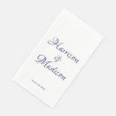 スクリプエレガントトカスタムのカップル名と日付結婚の (コーナー)