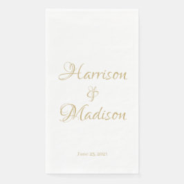 スクリプエレガントトカスタムのカップル名の日結婚付