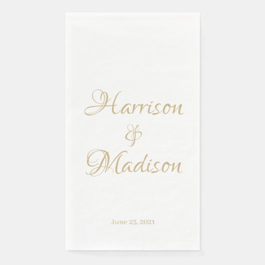 スクリプエレガントトカスタムのカップル名の日結婚付 (正面)