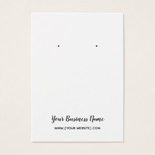 スクリプエレガントトカスタムイヤリングカード