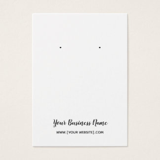 スクリプエレガントトカスタムイヤリングカード