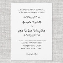 スクリプエレガントトクラシック結婚シンプルフォーマルの黒