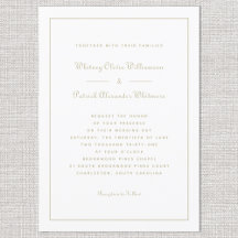 スクリプエレガントトクラシック金ゴールドの白フォーマル婚式