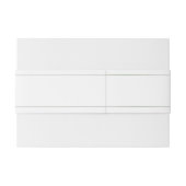 スクリプエレガントトセージ緑ホワイト結婚式招待状 招待状ベリーバンド (裏面例)