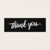 スクリプエレガントトタイポグラフィありがとう結婚式の引き出物 (正面)