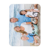 スクリプエレガントトタイポグラフィファミリの写真 マグネット (縦)