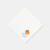 スクリプエレガントトタイポグラフィファミリー感謝祭 スタンダードカクテルナプキン (角)