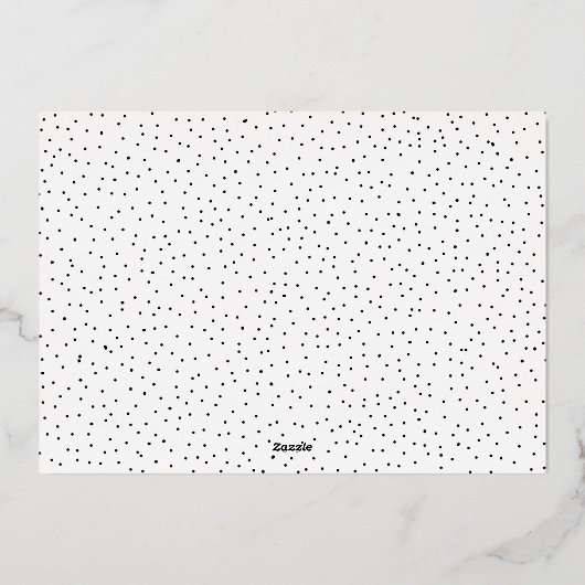 スクリプエレガントトタイポグラフィホープ愛ハグ写真 箔シーズンカード (裏面)