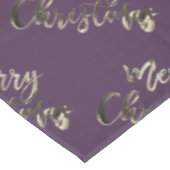 スクリプエレガントトナス茄子メリークリスマス テーブルクロス (アングル)