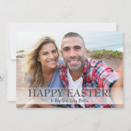 スクリプエレガントトハッピーイースターファミリの写真1枚 シーズンカード