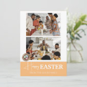 スクリプエレガントトハッピーイースターファミリー2枚の写真 シーズンカード (スタンド正面)