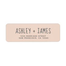 スクリプエレガントトパステルピンク結婚ズ差出人住所