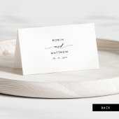 スクリプエレガントトパーソナライズされたの座席表 テーブルナンバー