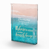 スクリプエレガントトファミリーネームビーチバケーションハウス フォトブロック (右)