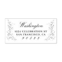 スクリプエレガントトファミリ名差出人住所