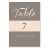 スクリプエレガントトフェイクフォイル テーブルナンバー (裏面)