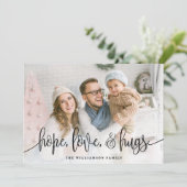 スクリプエレガントトフルフォトホープ愛ハグズブラック シーズンカード (スタンド正面)