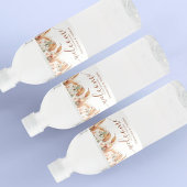 スクリプエレガントトフローラテラコッタウェルカム結婚ズ ペットボトルラベル