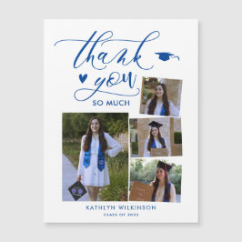 スクリプエレガントトブルー4写真卒業ありがとう