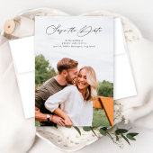 スクリプエレガントトポートレートフルフォト セーブザデート