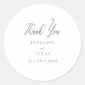 スクリプエレガントトミニマル ラウンドシール (正面)