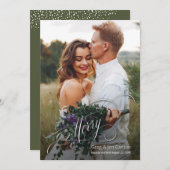 スクリプエレガントトメリー・クリスマスフォト シーズンカード (正面/裏面)