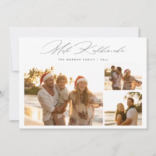 スクリプエレガントトメレカリキマカ3枚フォトビーチ シーズンカード (正面)