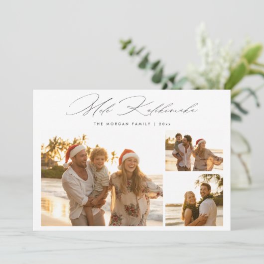 スクリプエレガントトメレカリキマカ3枚フォトビーチ シーズンカード (スタンド正面)